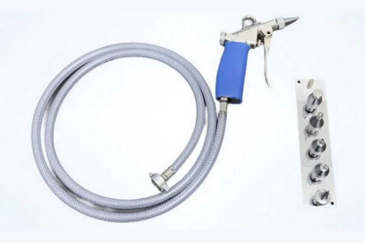 Pistolet laveur (idéal instruments robot de chirurgie)