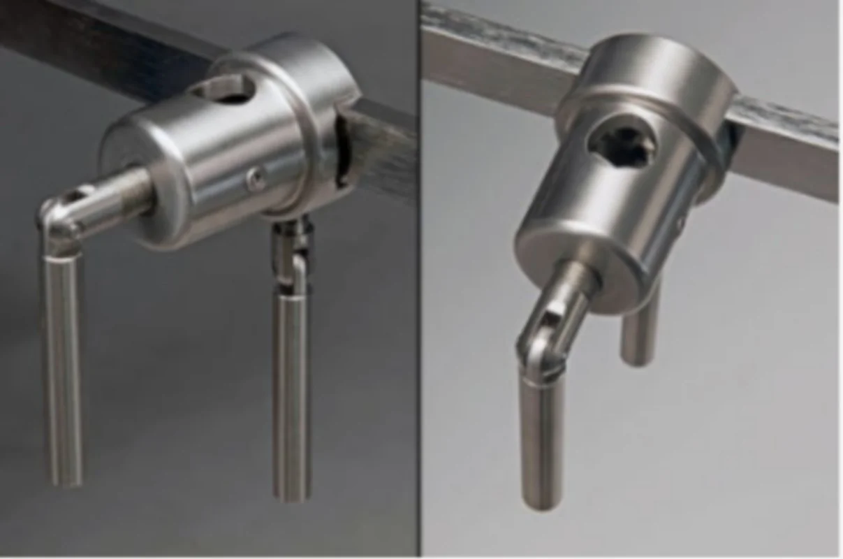 Clameau accessoire, non rotative
