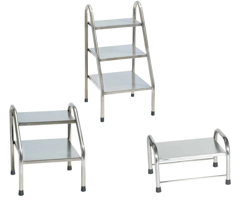 Marche pieds en inox