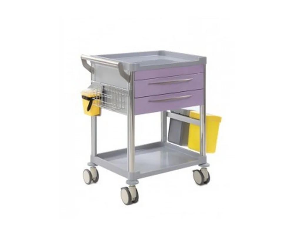 Chariots de soins 2 tiroirs