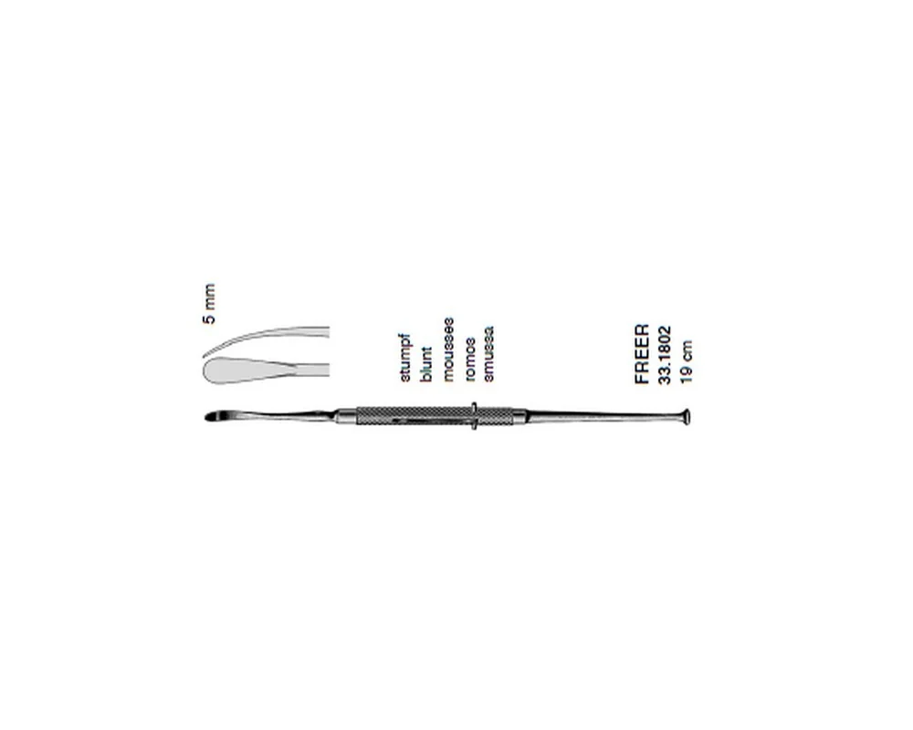 Dissecteur Freer mousse