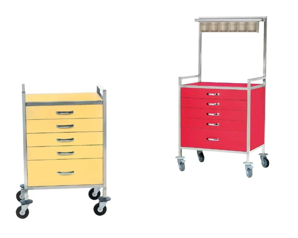 Chariots d'urgence couleur