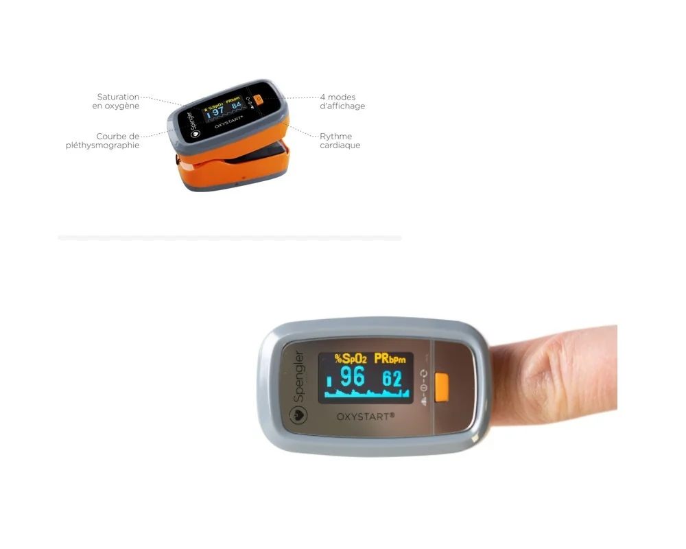 Oxymètre / Saturomètre Mini Oxystart mais maxi précision