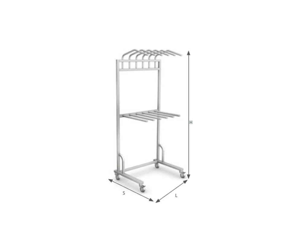 SUSPENSION MOBILE POUR TABLIERS DE RADIOGRAPHIE SÉRIE RTG
